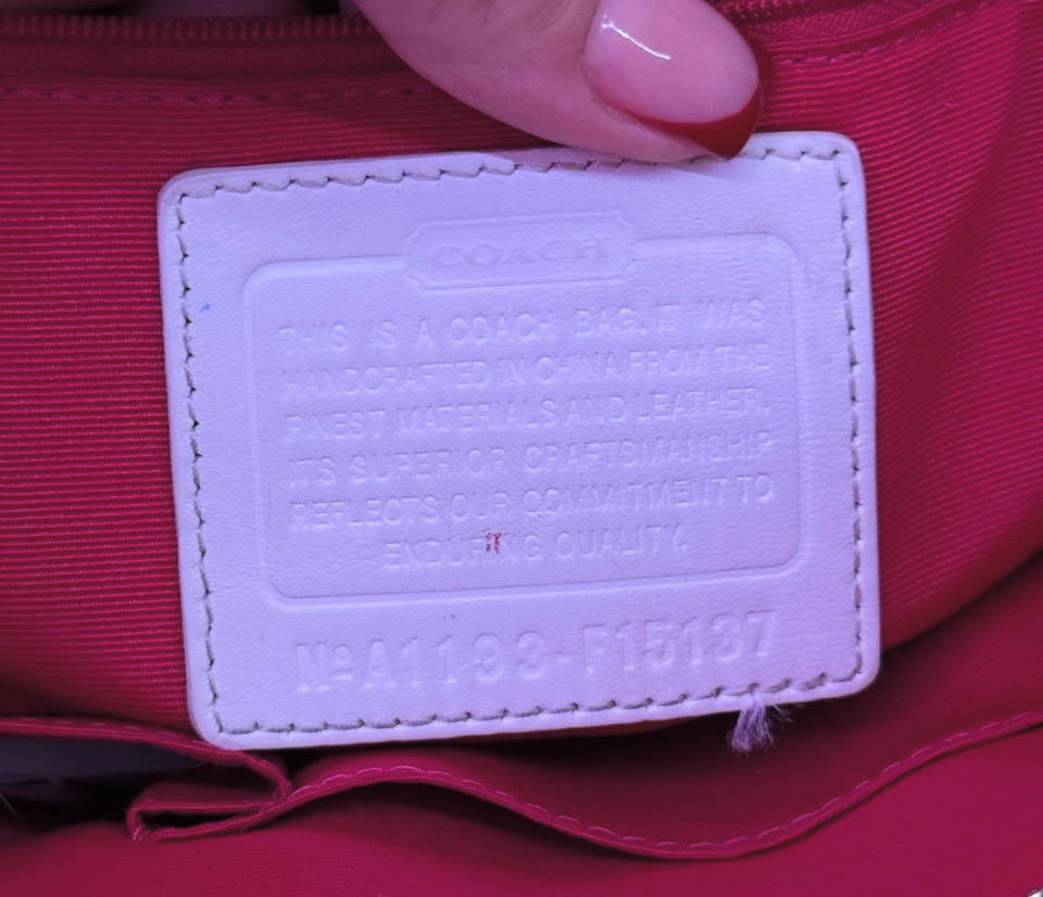 Coach heritage stripe